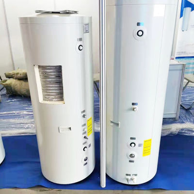 Micro Channel External Coil Air Source Heat Pump Tangki Air Untuk Pemanasan Dan Pasokan Air Panas