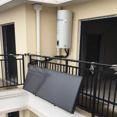 60 Liter Split Solar Powered Hot Water Heaters Dipasang di Dinding Solar Collector Sistem Pemanasan Air