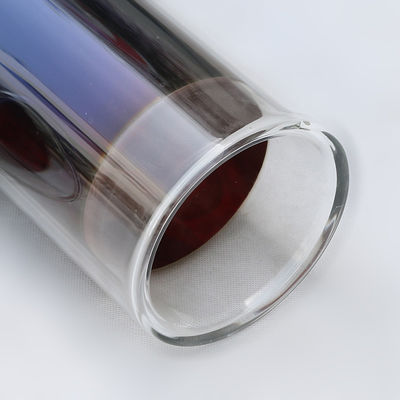 137mm OD Evakuasi Tabung Surya Solar Geyser Evakuasi Tabung Kaca Tiga Target Tabung Surya China Glass Tube Manufacturer