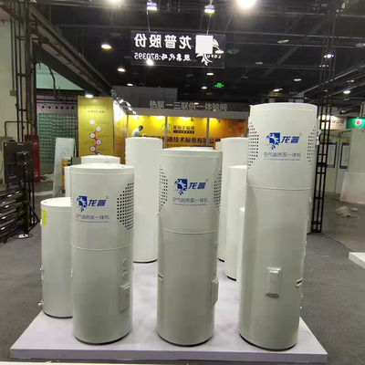 100L Enameling Baja Silinder Air Sumber Panas Pompa Pemanas Air Dengan Kebisingan