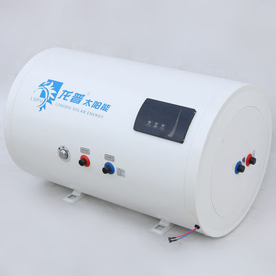 Instalasi Balkon 120L Tangki Air Enamel Tangki Air Penyimpanan Panas Surya Dengan Penukar Panas Koil Tembaga