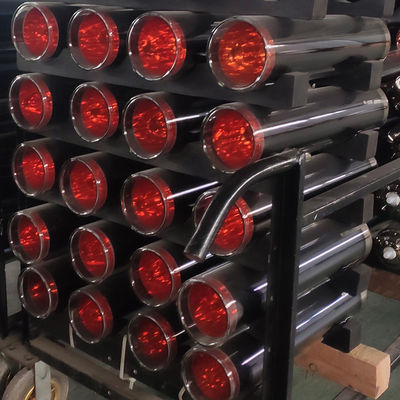 137mm Solar Thermal Vacuum Tube Borosilicate Glass 3.3 Material Tiga-tinggi Solar Tube Harga