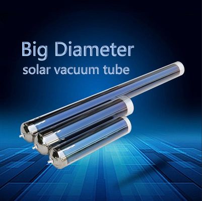 suhu tinggi Three Target Evacuated Tube Solar Collector Vacuum Glass Tube dari produsen tabung kaca Cina