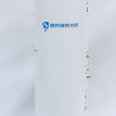 Tangki Pompa Panas Sumber Udara 500mm Dia 150L Tangki Buffer Pompa Panas Udara ke Air dengan Koil Eksternal