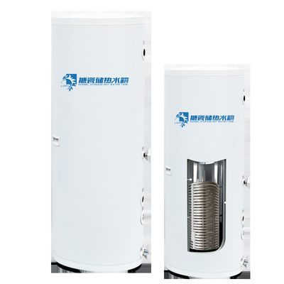 120L 100L 150L Kumparan Dalam Tangki Pompa Panas Sumber Udara Dia 500Mm Silinder Air Panas Sumber Udara