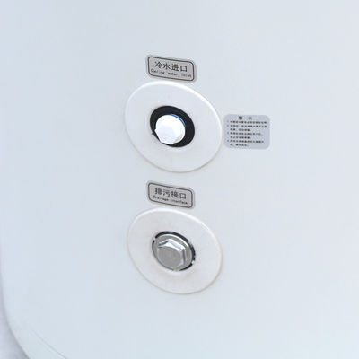 200L Pabrik Jual Langsung Air Sumber Panas Pompa Tangki Air Dengan Micro-Channel Eksternal Coil Panas Exchanger