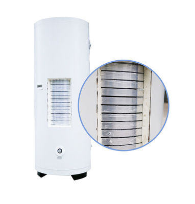 200L Pabrik Jual Langsung Air Sumber Panas Pompa Tangki Air Dengan Micro-Channel Eksternal Coil Panas Exchanger